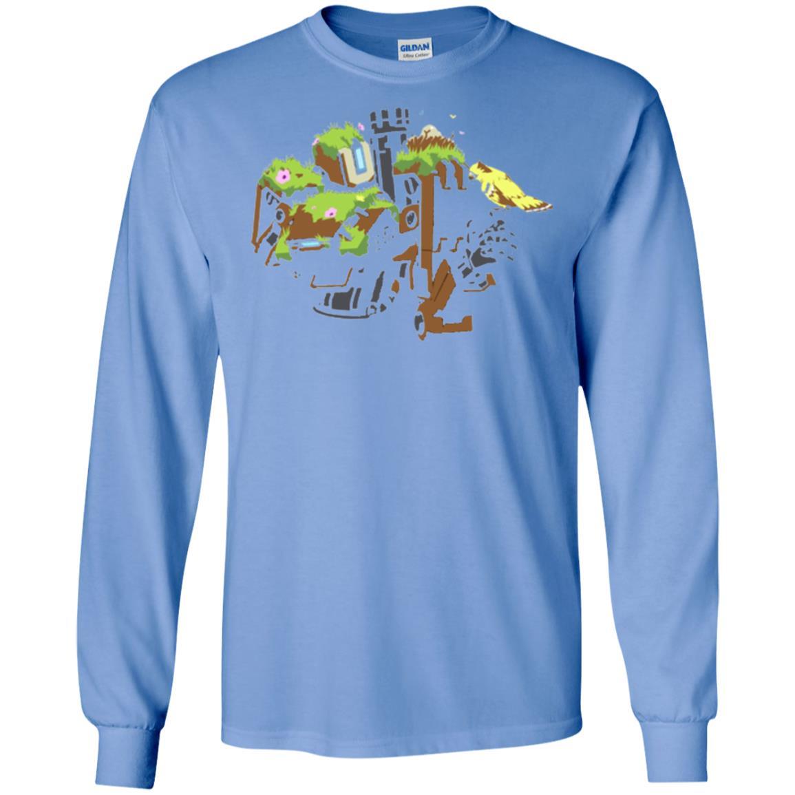 Film T-shirt Bastion Overgrown Spray T-shirt Carolina Blue