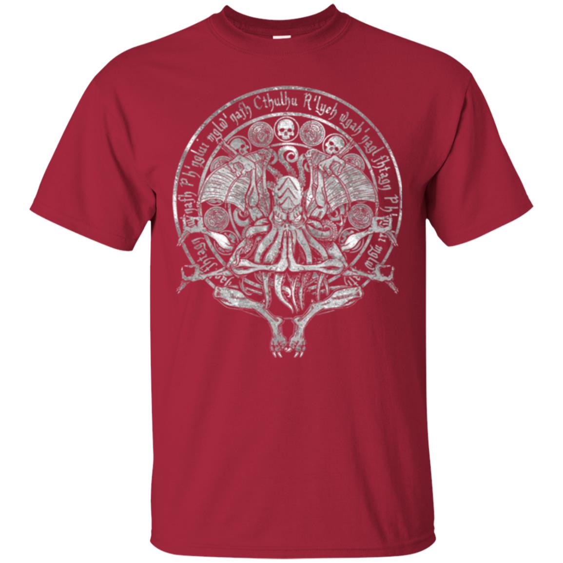 The Idol - Cthulhu T-shirt White Variant Cardinal