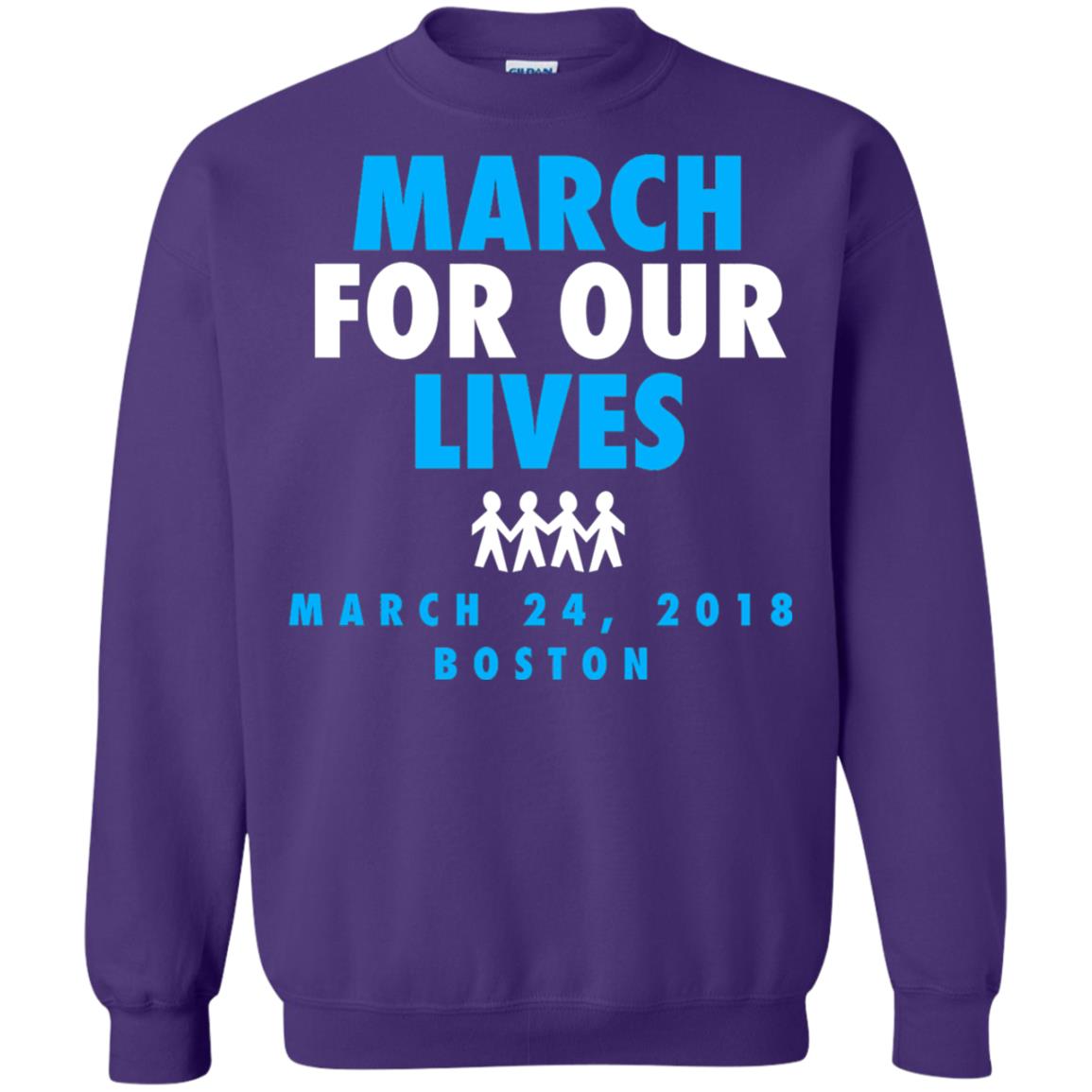March For Our Lives March 24 2018 Boston Ma Gun Controls Purple
