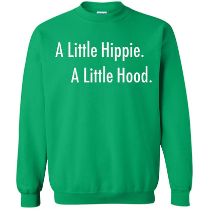 A Little Hippie A Little Hood Shirt Irish Green