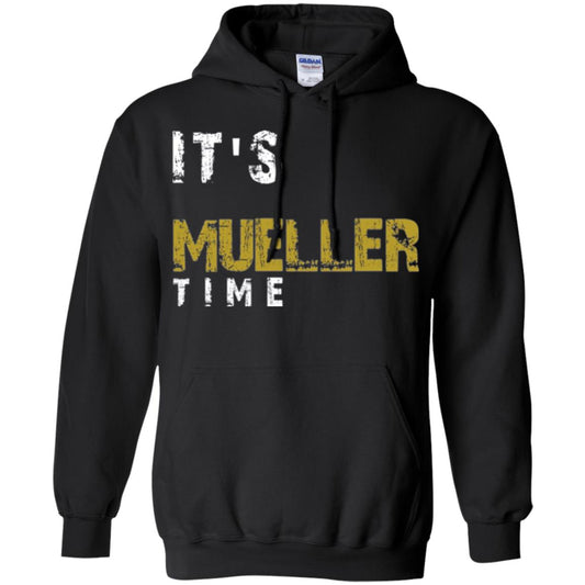 Anti Trump Resist T-shirt It_s Mueller Time Black