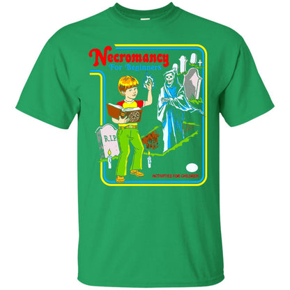 Necromancy For Beginners T-shirt Irish Green