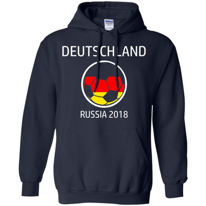 Deutschland Team Russia 2018 Soccer Fan T-shirt Navy