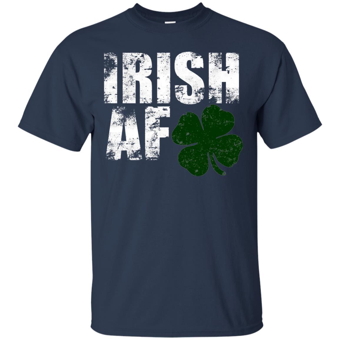 Funny Irish St. Patrick_s Day T-shirt Navy