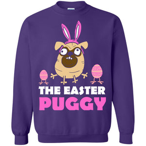 The Easter Puggy Cool Dog T-shirt For Easter Holiday