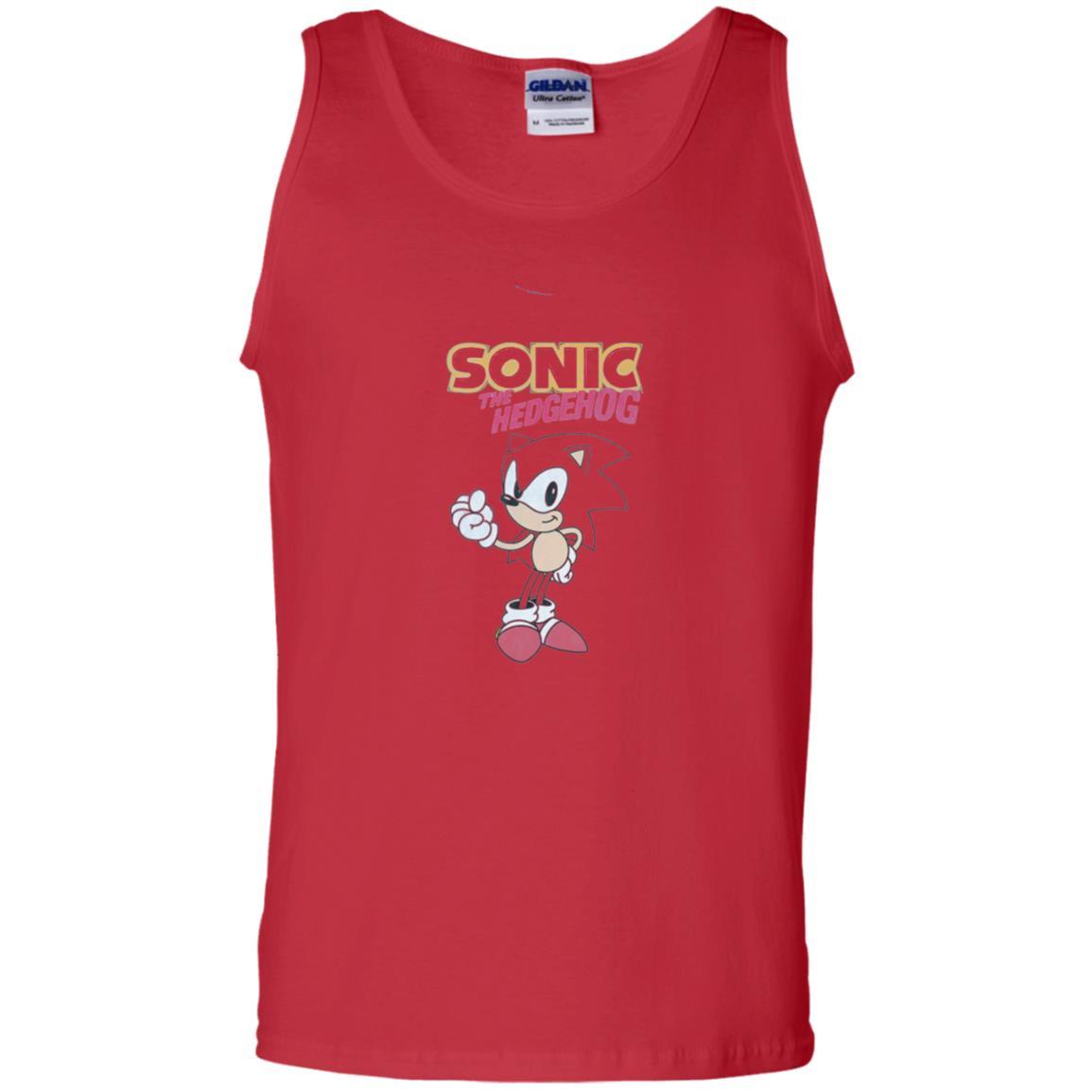 Movie T-Shirt Sonic The Hedgehog Red