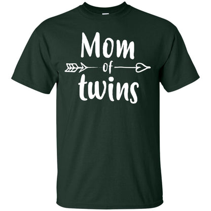 Mom Of Twins Mother's Day Mommy T-shirt Forest