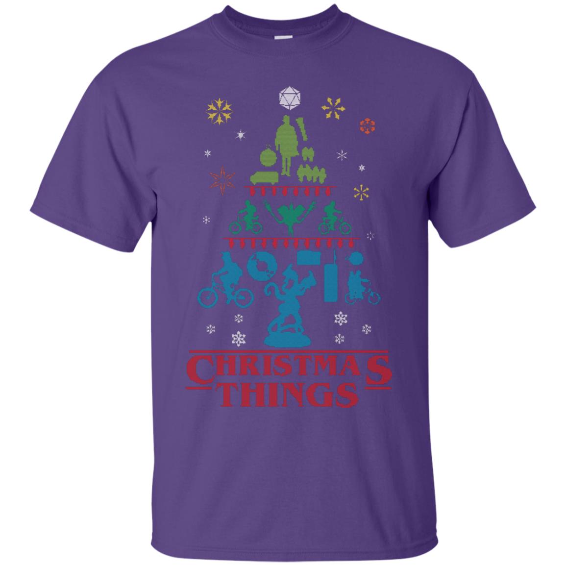 Christmas Things Shirts Purple