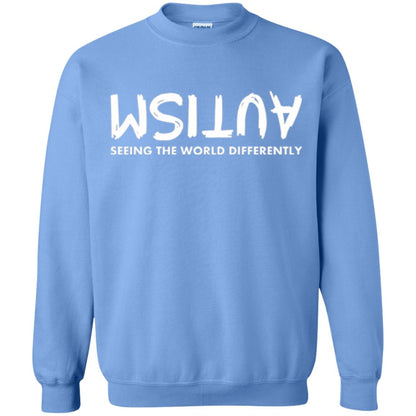 Pround Autism Shirt Seeing The World Differently Carolina Blue
