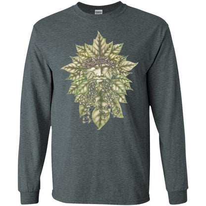 Greenman Green Man Festival T-shirt Dark Heather