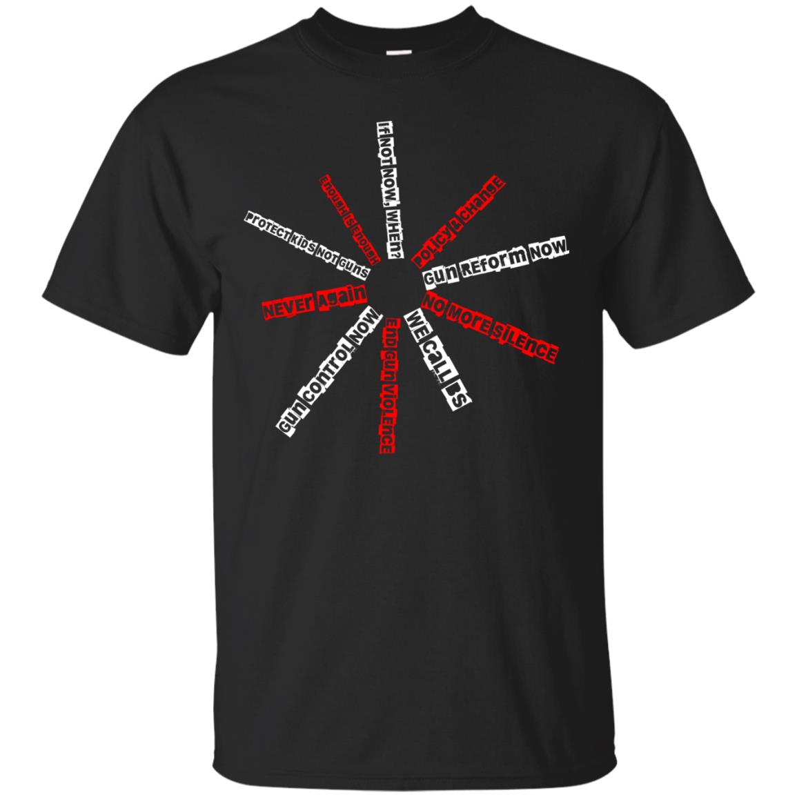We Call Bs End Gun Violence Gun Control Social Movement T-shirt Black