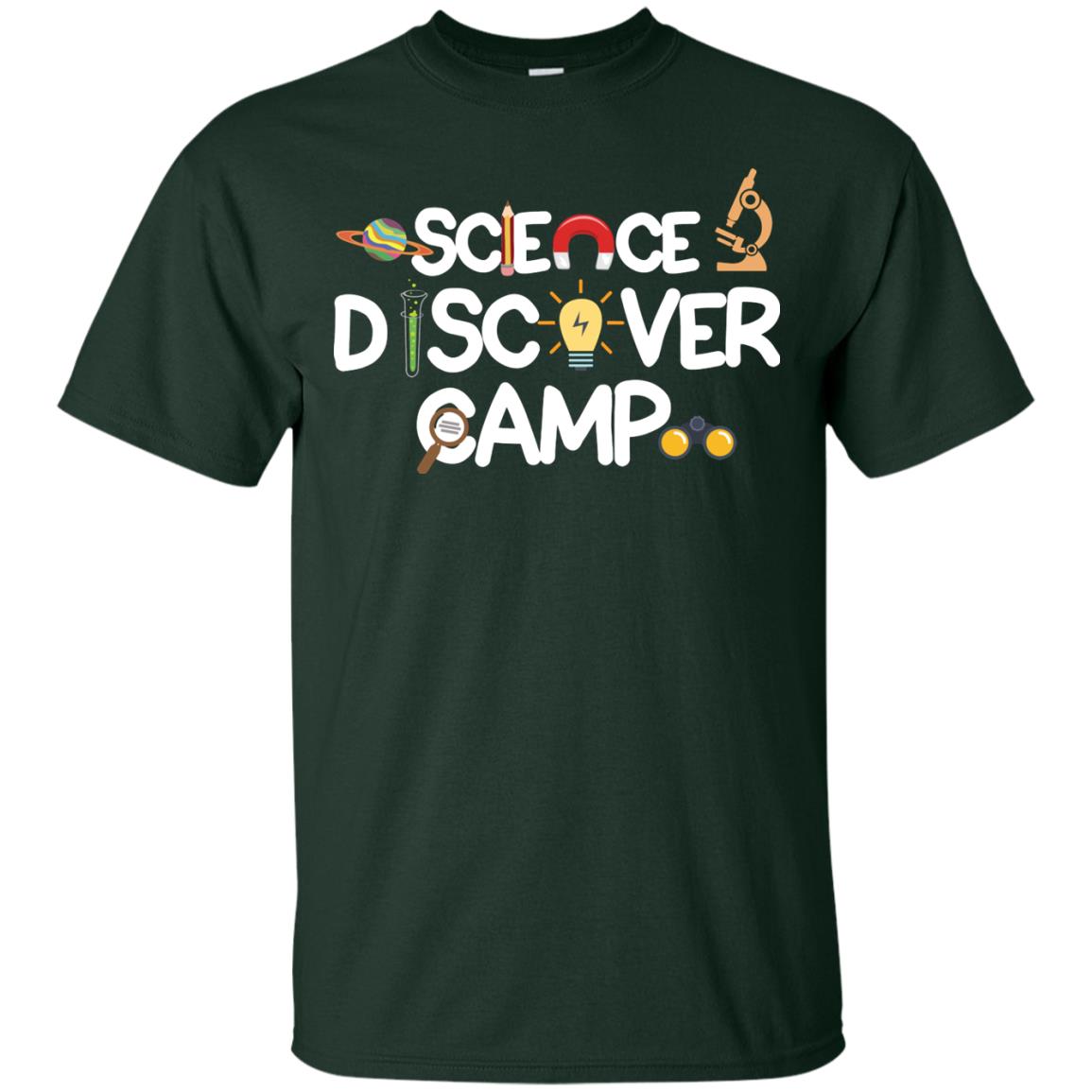 Science Discover Camp Summer Trip Shirt Forest