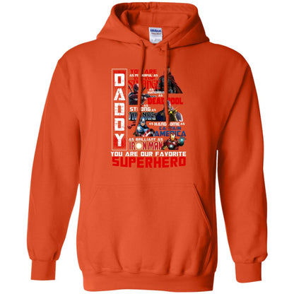 Daddy You Are As Powerful As Doctor Strange You Are Our Favorite Superhero Shirt Orange