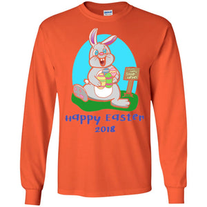 Easter Bunny Stop Here Funny Easter Day T-shirt