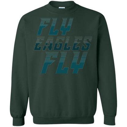 Football Lover T-shirt Fly Eagles Fly Forest Green