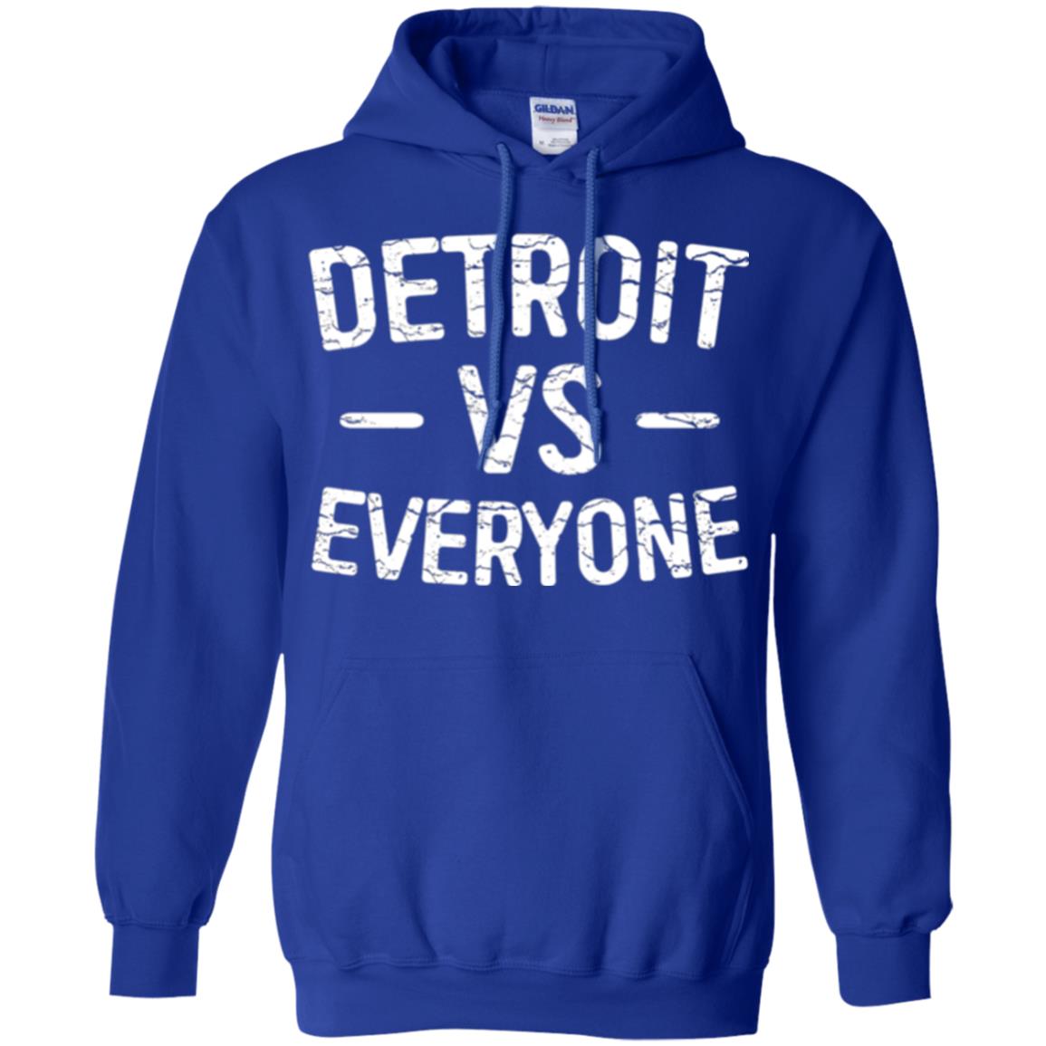Detroit Vs Everyone T-shirt Royal