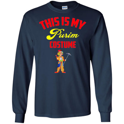 This Is My Purim Costume Purim Day T-shirt Navy