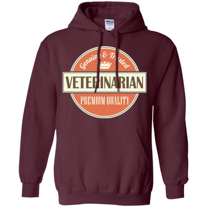 Veterinarian T-shirt Genuine And Trusted Permium Quality Maroon