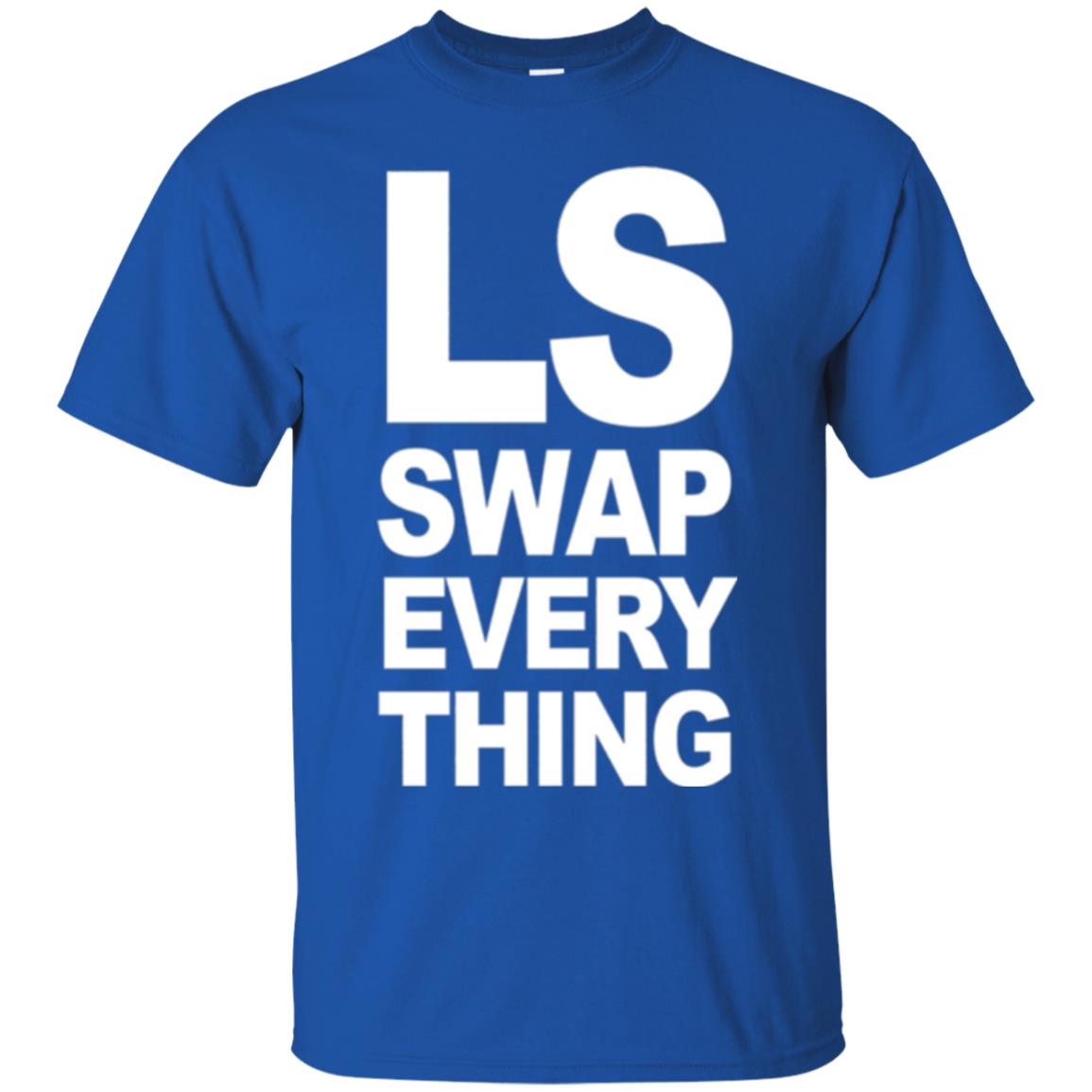 Trucker T-shirt Ls Swap Everything Royal