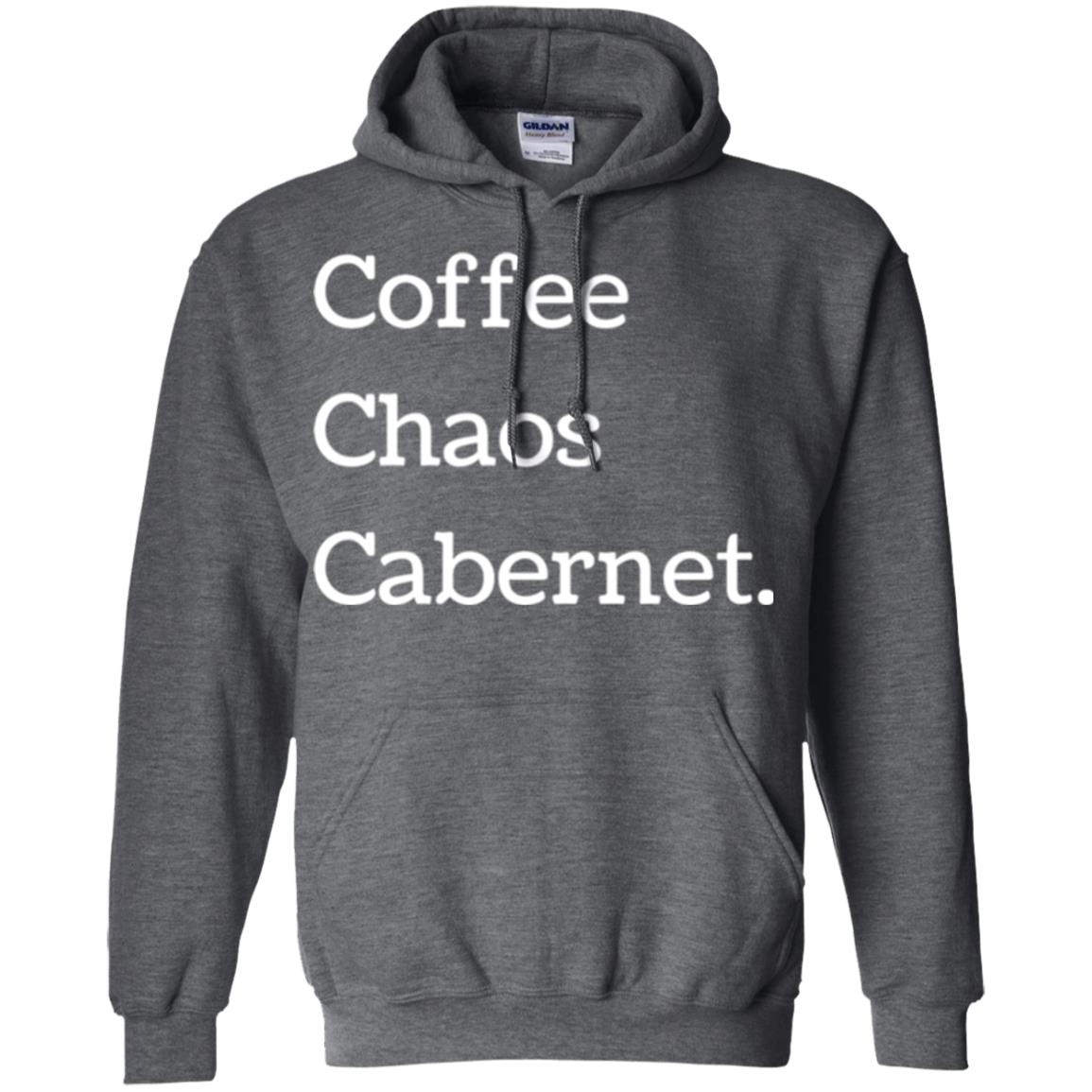 Coffee Chaos Cabernet T-shirt Dark Heather