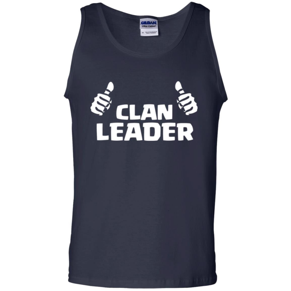 Mobile Gamers T-shirt Clan Leader Navy