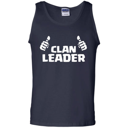 Mobile Gamers T-shirt Clan Leader Navy
