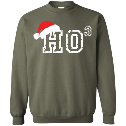 Christmas T-Shirt Ho Ho Ho Military Green