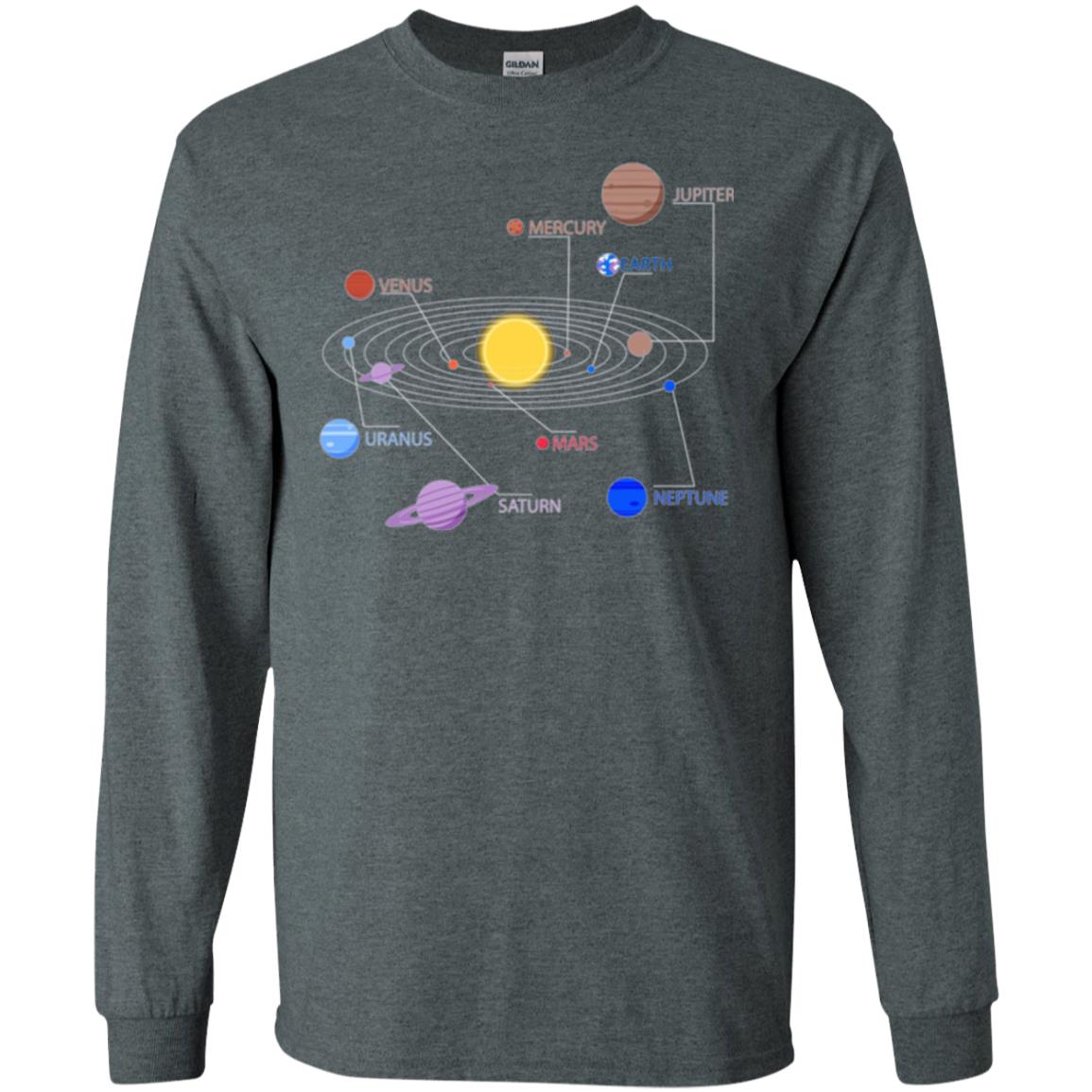 Solar System T-shirt Dark Heather