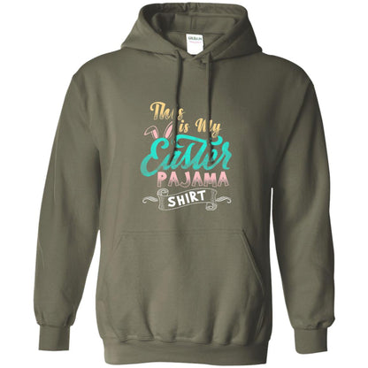 Easter T-shirt This Is Easter Pajama Shirt Military Green