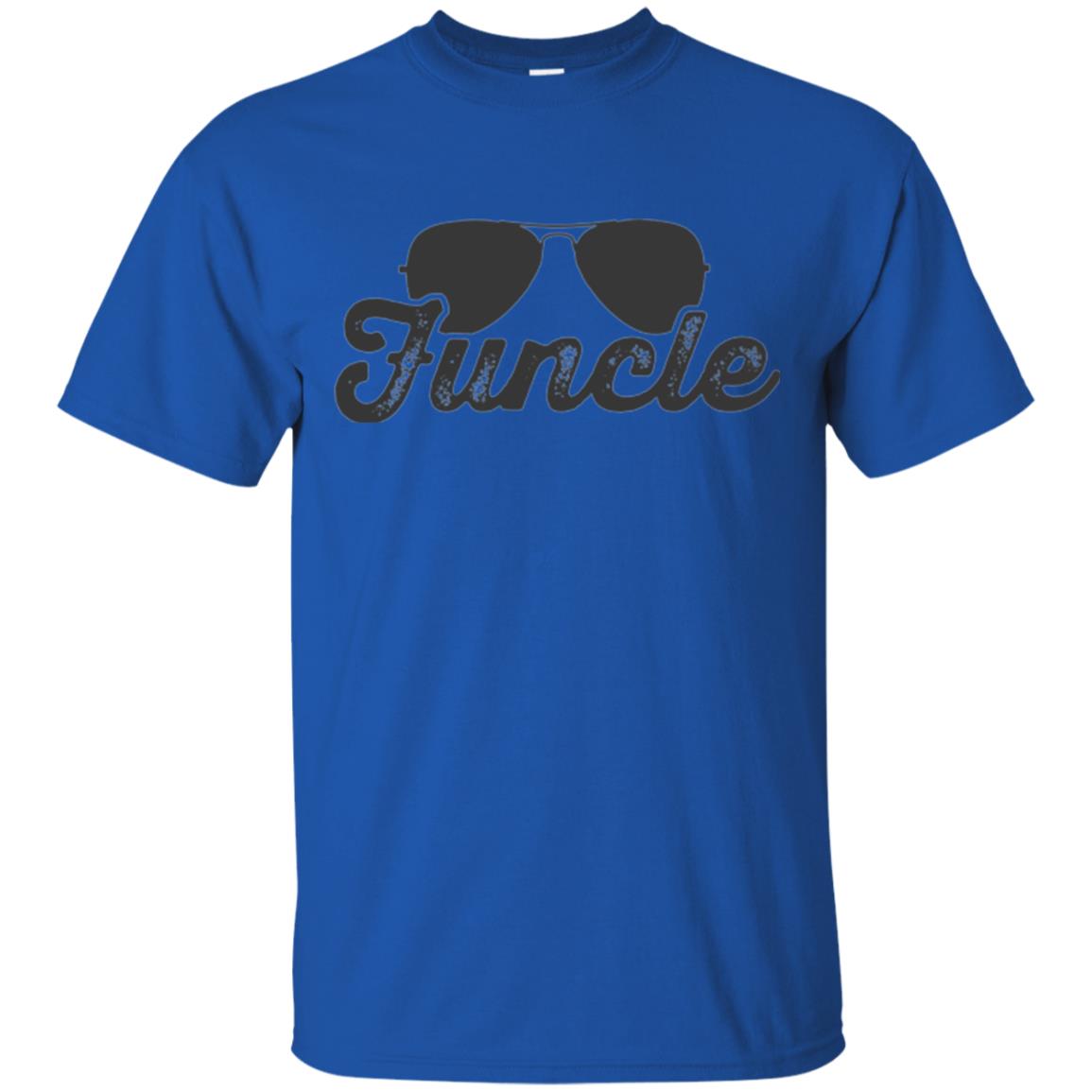 Funcle Uncle T-shirt Royal