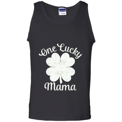 One Lucky Shamrock Mama St. Patrick's Day T-shirt Black