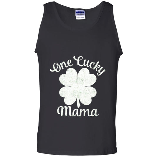 One Lucky Shamrock Mama St. Patrick's Day T-shirt Black