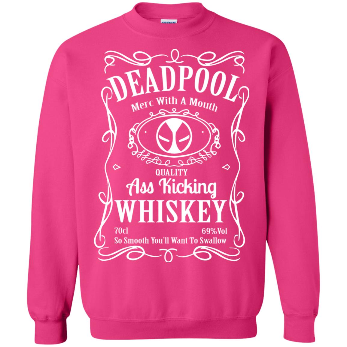 Deadpool Merc With A Mouth Quality Kiching Whiskey So Smooth You Will Want To Swallow Heliconia