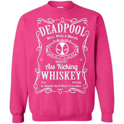 Deadpool Merc With A Mouth Quality Kiching Whiskey So Smooth You Will Want To Swallow Heliconia