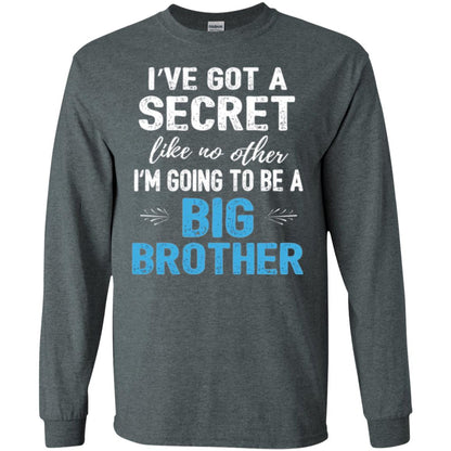 Brother Announcement T-shirt I_ve Got A Secret Like No Other Dark Heather