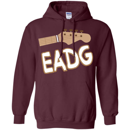 Eadg Bass Tuning Lover Shirt Maroon