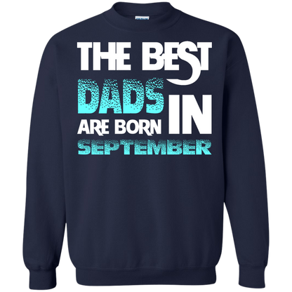 Daddy T-shirt The Best Dads Are Born In September Navy