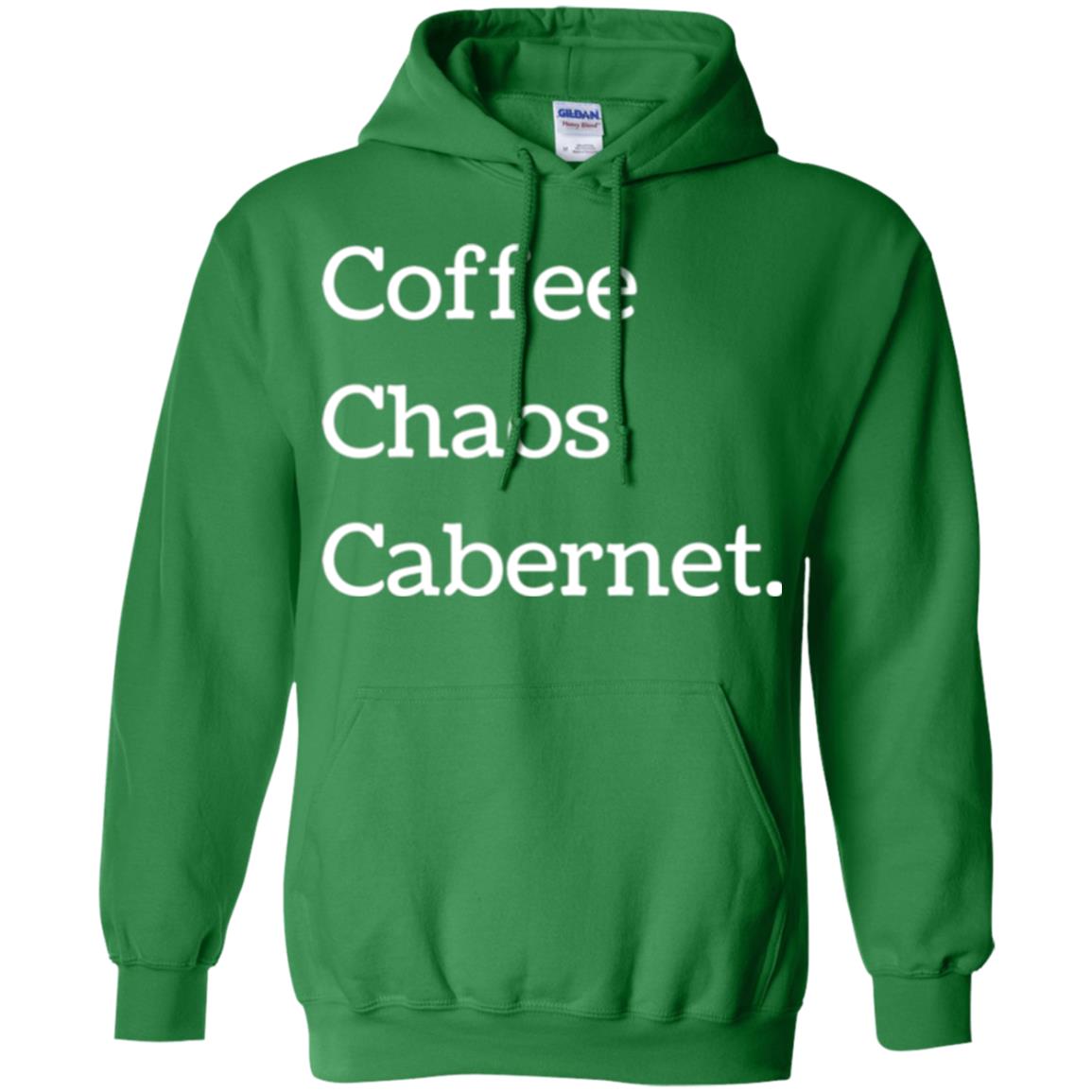 Coffee Chaos Cabernet T-shirt Irish Green
