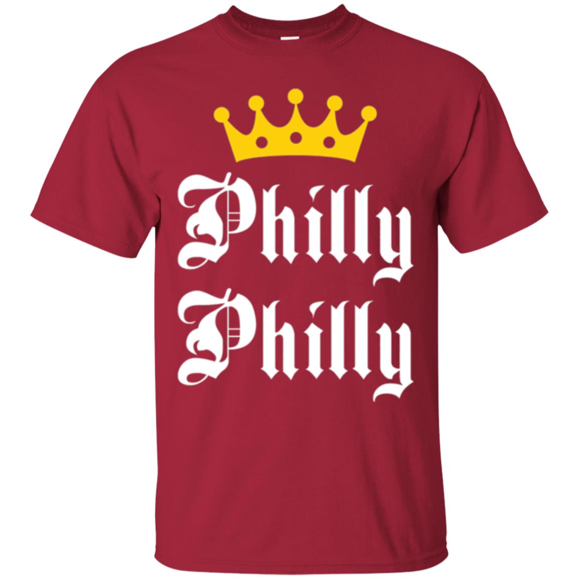 Football Lover T-shirt Philly Philly Philadelphia Football Fan Cardinal