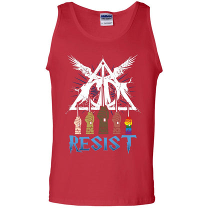 Resist Harry Potter Fan T-shirtG220 Gildan 100% Cotton Tank Top