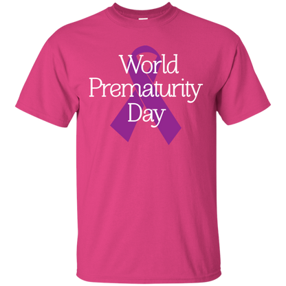 Cancer Awareness T-shirt World Prematurity Day T-shirt Heliconia