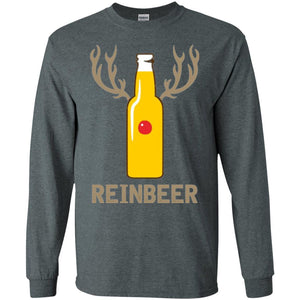 Christmas T-shirt Reinbeer Bottle Drinking