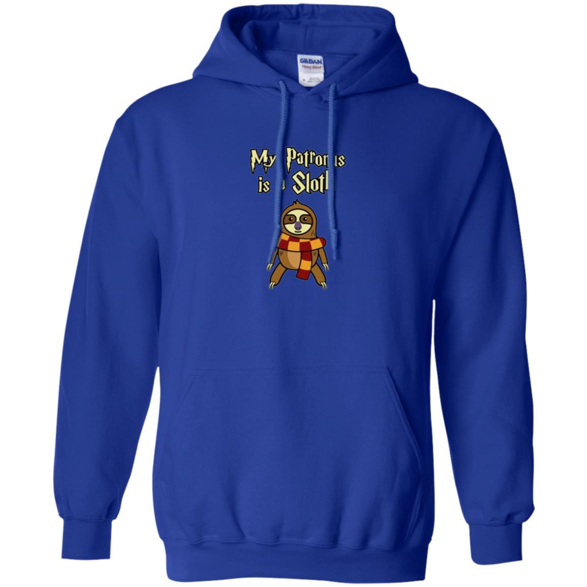 Christmas T-shirt My Patronus Is A Sloth T-shirt Royal