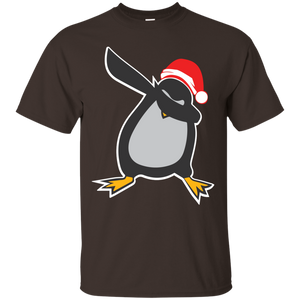 Christmas T-Shirt Dabbing Penguin