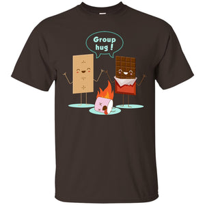 Funny Smores Chocolate Marshmallow Hiking Camping T-shirtG200 Gildan Ultra Cotton T-Shirt