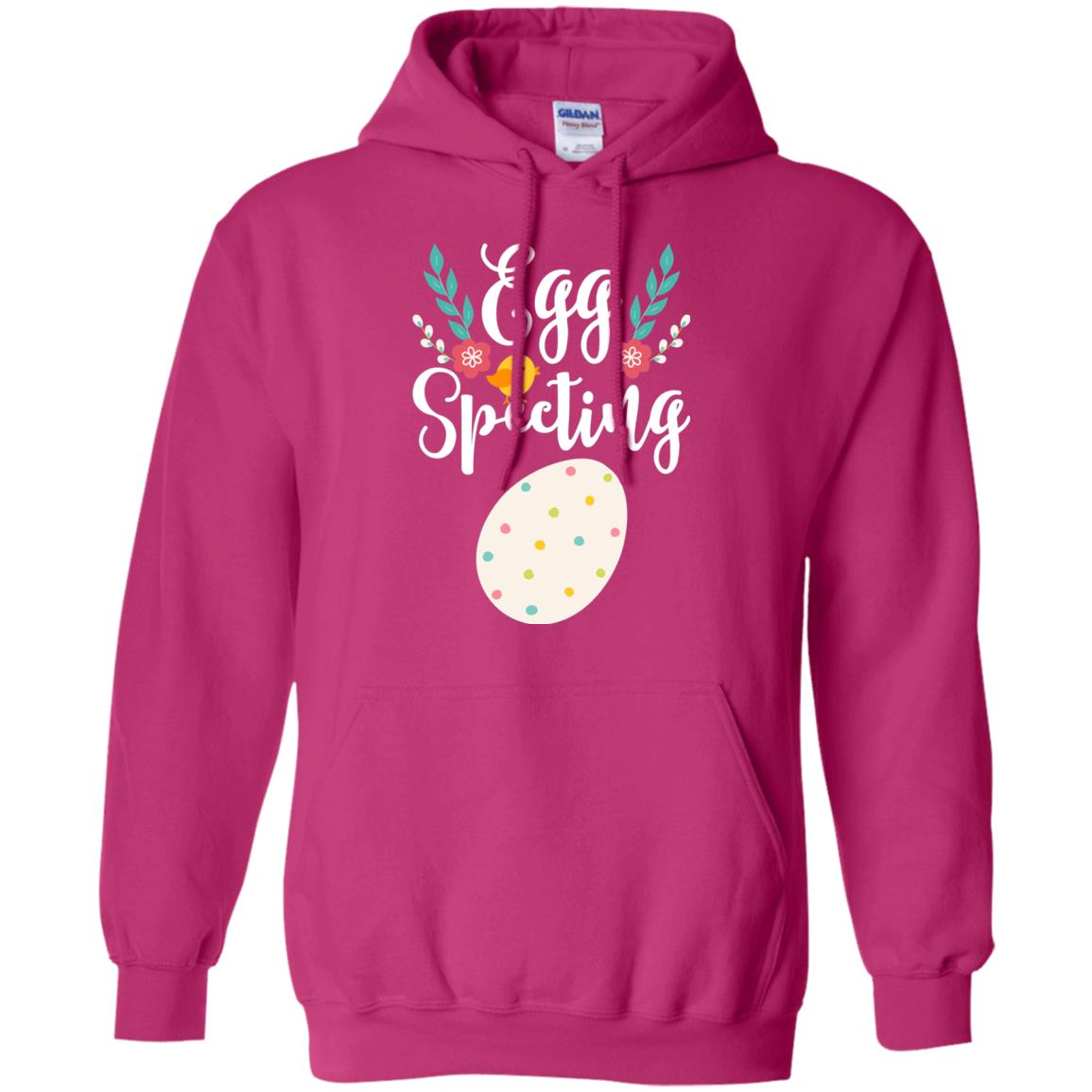 Egg Specting Announcement Pregnant Easter T-shirt Heliconia