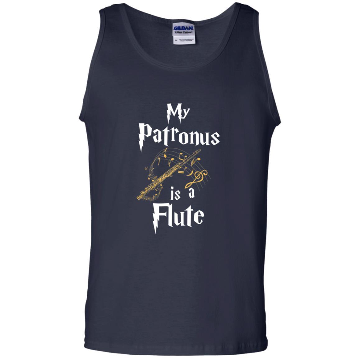Musician T-shirt My Patronus Is A Flute Navy