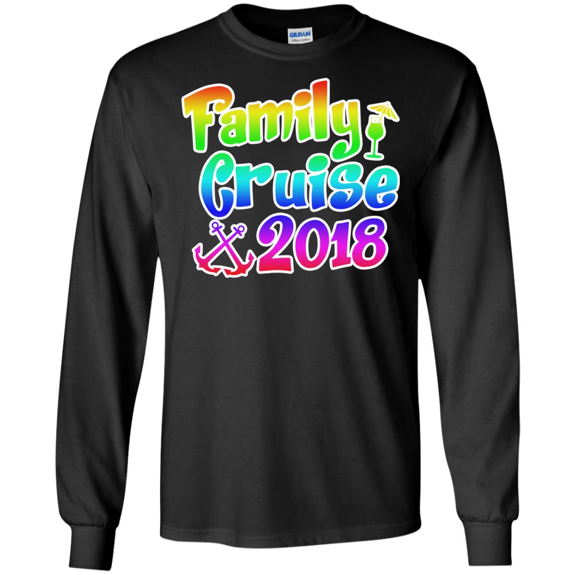 Family T-shirt Cruise 2018 Black