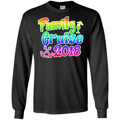 Family T-shirt Cruise 2018 Black