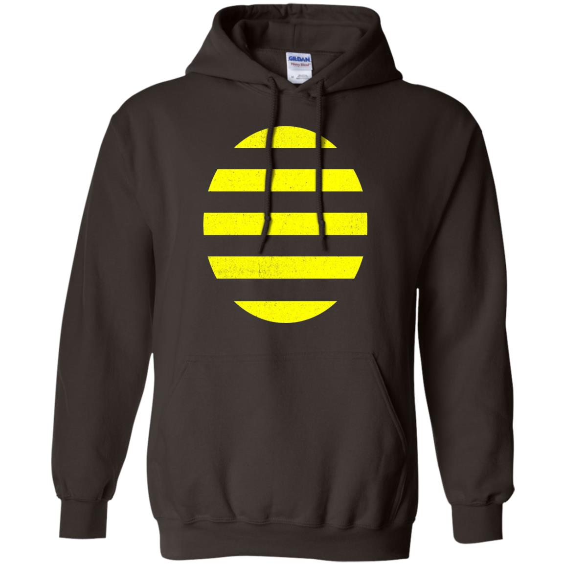 Funny Bumblebee Bee T-shirt Dark Chocolate